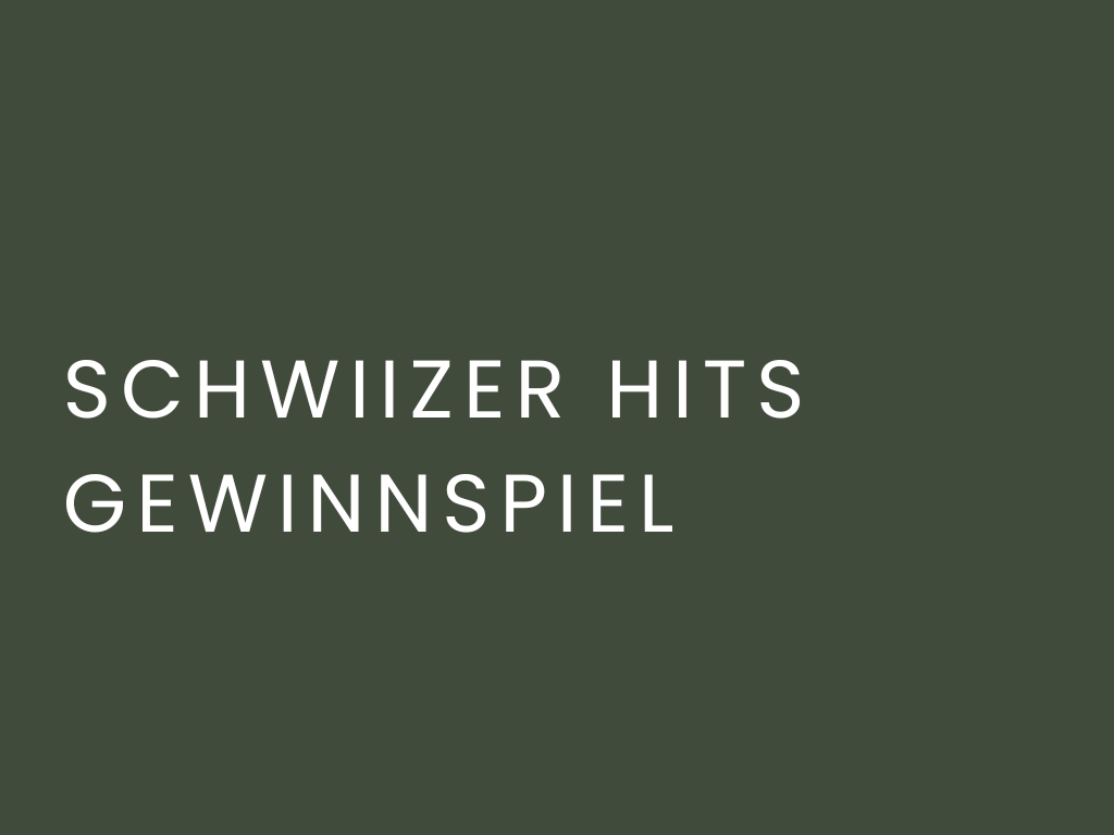 Schwiizer Hits – wir verlosen 2x Eintritt am 25. Oktober in&nbsp;Altstätten.