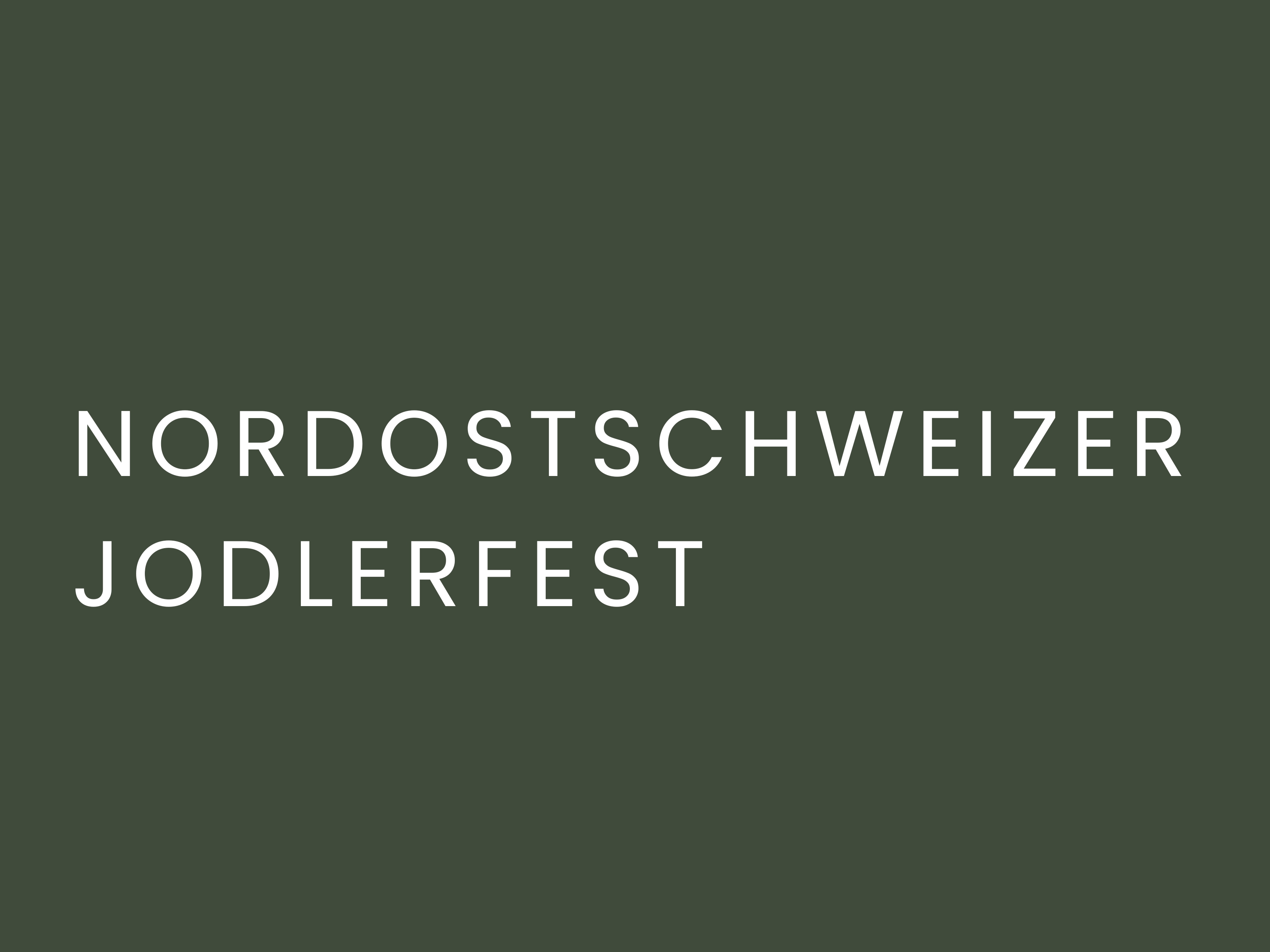Nordostschweizer Jodlerfest x rheintalgoesout