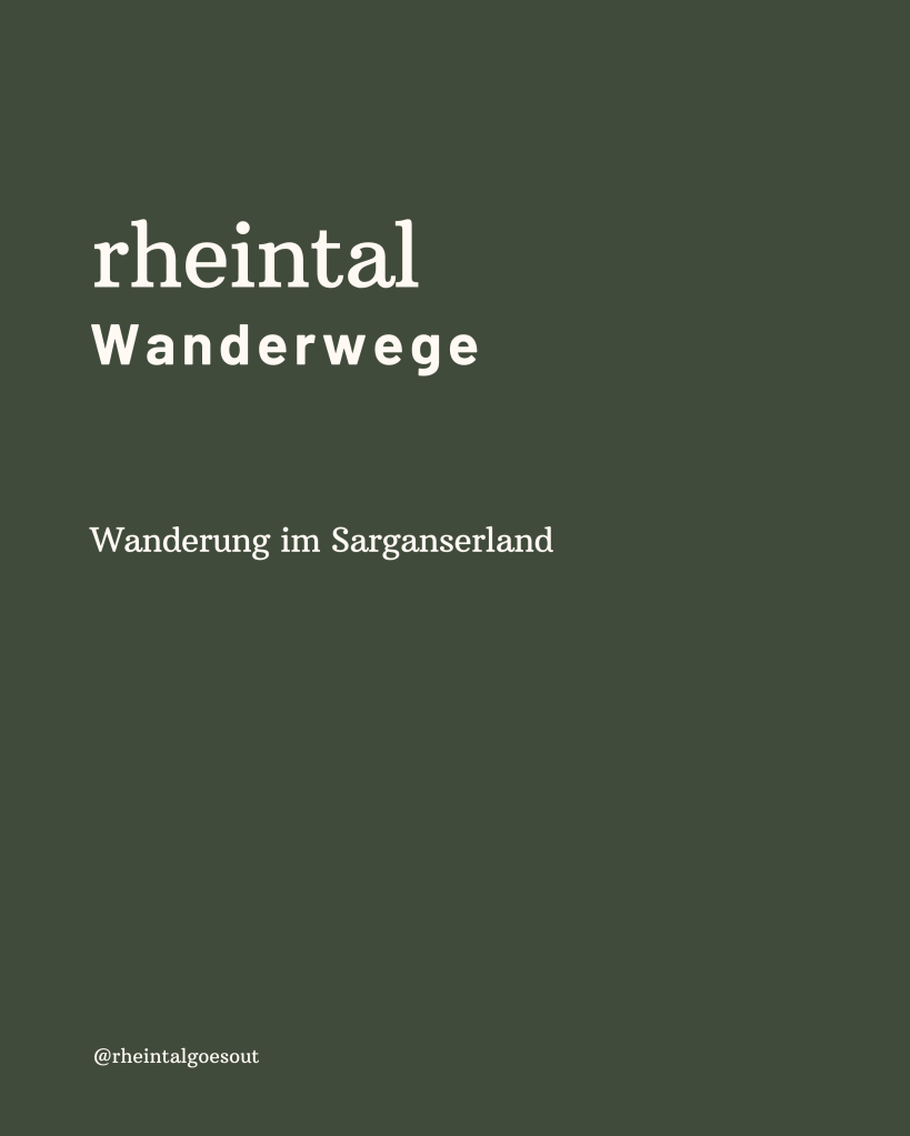 Wanderung Sarganserland