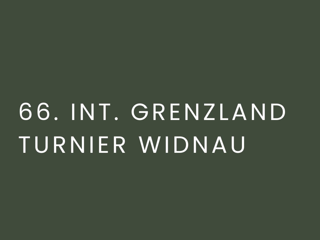 66. Int. Grenzlandturnier Widnau