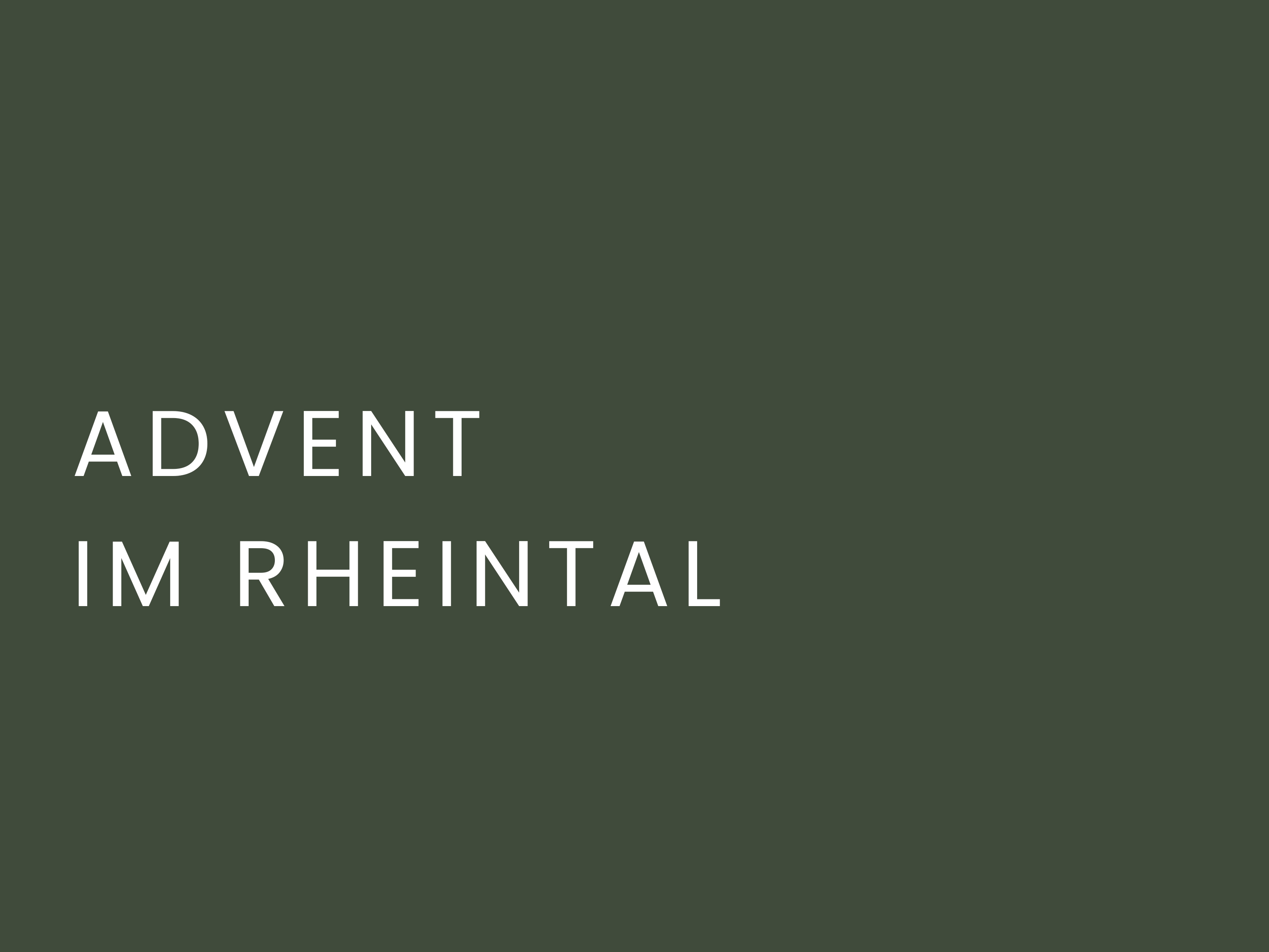 Weihnachtsmärkte und Adventstage im Rheintal