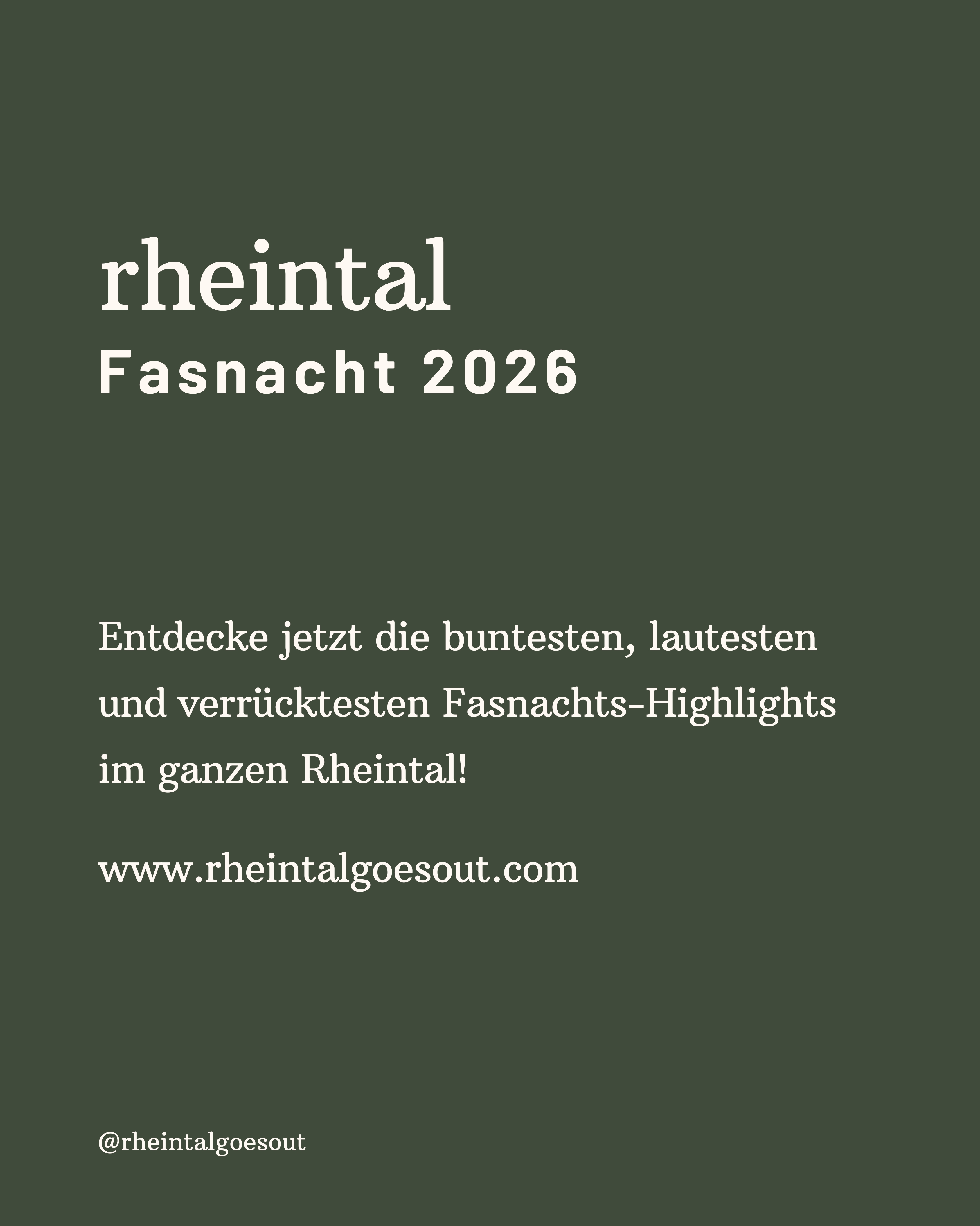 Content Fasnacht im Rheintal 2026