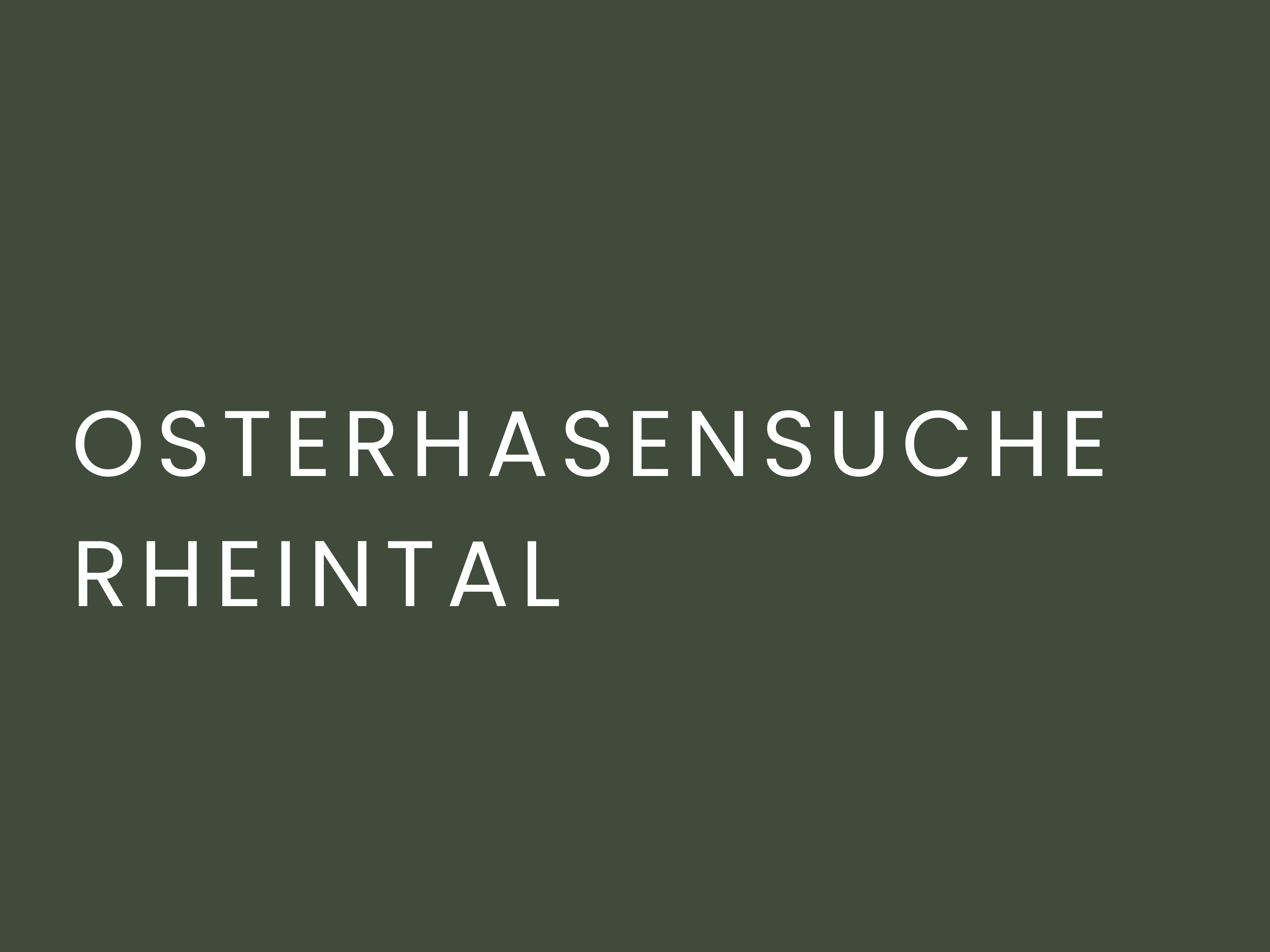 Osterhasensuche Rheintal 2026